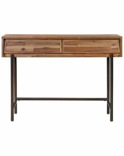 TOV Furniture Bushwick Wooden Console Table Home TV Stands & Consoles