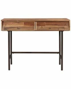TOV Furniture Bushwick Wooden Writing Desk Home Desks & Storage