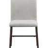 TOV Furniture Bushwick Taupe Upholstered Dining Chair (Set Of 2) Home Dining Chairs & Stools
