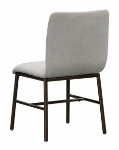 TOV Furniture Bushwick Taupe Upholstered Dining Chair (Set Of 2) Home Dining Chairs & Stools -TOV Shop 3050844349 RLLZ 4