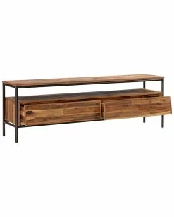 TOV Bushwick Wooden TV Stand Home TV Stands & Consoles -TOV Shop 3050844536 RLLZ 2
