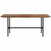 TOV Bushwick Wooden Dining Table Home Dining Tables