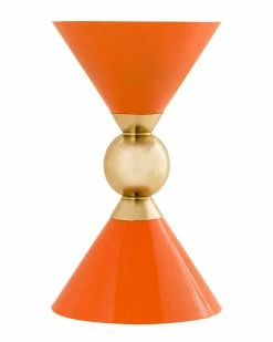 TOV Balhi Orange Side Table Home End & Side Tables