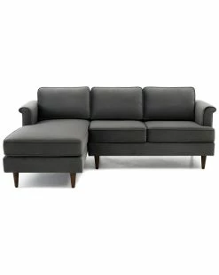 TOV Furniture Porter Velvet Sectional Home Sofas & Sectionals