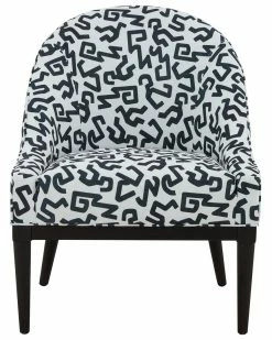 TOV Crystal Patterned Accent Chair Home Accent Chairs -TOV Shop 3050864936 RLLZ 3