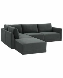 TOV Furniture Willow Modular LAF Sectional Home Sofas & Sectionals
