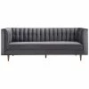 TOV Furniture Sebastian Velvet Sofa Home Sofas & Sectionals