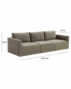 TOV Furniture Willow Modular Sofa Home Sofas & Sectionals -TOV Shop 3050894804 RLLZ 5