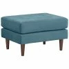TOV Furniture Cave Dusty Velvet Ottoman Home Ottomans & Poufs