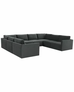 TOV Furniture Willow Large Modular U-Sectional Home Sofas & Sectionals