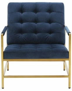 TOV Van Velvet Accent Chair Home Accent Chairs -TOV Shop 3050943307 RLLZ 3