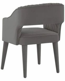 TOV Furniture Zora Velvet Dining Chair Home Dining Chairs & Stools -TOV Shop 3050945768 RLLZ 4