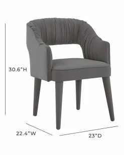TOV Furniture Zora Velvet Dining Chair Home Dining Chairs & Stools -TOV Shop 3050945768 RLLZ 5
