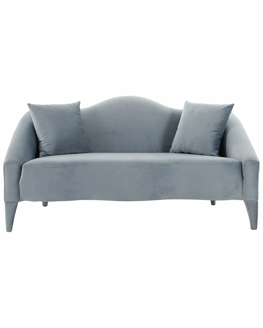 TOV Furniture Naya Velvet Loveseat Home Sofas & Sectionals 1 TOV Furniture Naya Velvet Loveseat Home Sofas & Sectionals