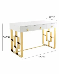 TOV Furniture Audrey Desk Home Desks & Storage 5 TOV Furniture Audrey Desk Home Desks & Storage -TOV Shop 3050952107 RLLZ 3