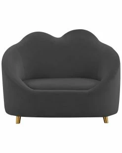 TOV Furniture Cloud Velvet Pet Bed Home Pet Supplies