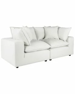 TOV Furniture Cali Modular Loveseat Home Sofas & Sectionals