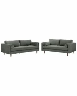 TOV Furniture Cave Velvet Living Room Set Home Sofas & Sectionals