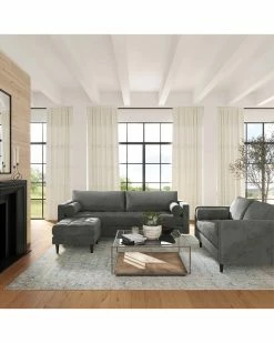 TOV Furniture Cave Velvet Living Room Set Home Sofas & Sectionals -TOV Shop 3050964448 RLLZ 4