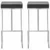 TOV Furniture Set Of 2 Ferrara Bar Stools Home Dining Chairs & Stools
