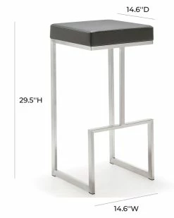 TOV Furniture Set Of 2 Ferrara Bar Stools Home Dining Chairs & Stools -TOV Shop 3050969255 RLLZ 2