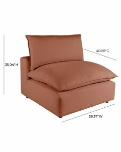 TOV Furniture Cali Armless Chair Home Accent Chairs -TOV Shop 3050971745 RLLZ 4