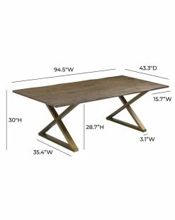 TOV Furniture Leah Dining Table Home Dining Tables -TOV Shop 3050978230 RLLZ 5