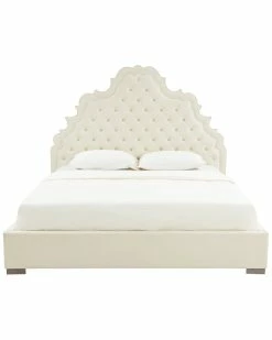 TOV Furniture Carolina Velvet Bed Home Beds & Headboards -TOV Shop 3050978284 RLLZ 3