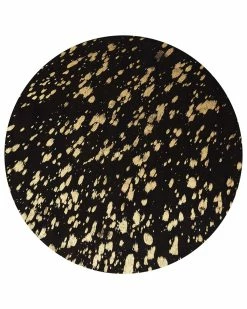 TOV Goat Hide Side Table Home End & Side Tables -TOV Shop 3050990859 RLLZ 3