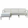 TOV Emerson Cream Left Outdoor Sectional Home Lounge Sets