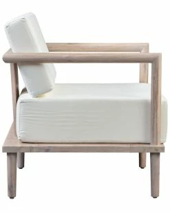 TOV Furniture Emerson Cream Outdoor Lounge Chair Home Seating -TOV Shop 3070018977 RLLZ 3