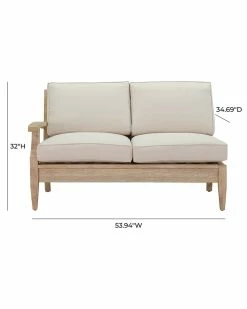 TOV Furniture Miriam Outdoor Laf Loveseat Home Seating -TOV Shop 3070436210 RLLZ 4