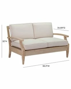 TOV Furniture Miriam Outdoor Loveseat Home Seating -TOV Shop 3070436230 RLLZ 5